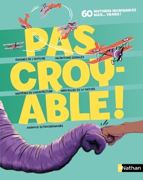 ebook cover of Pas croyable ! 60 histoires incroyables mais... VRAIES !, by Philippe Godard, Youlie