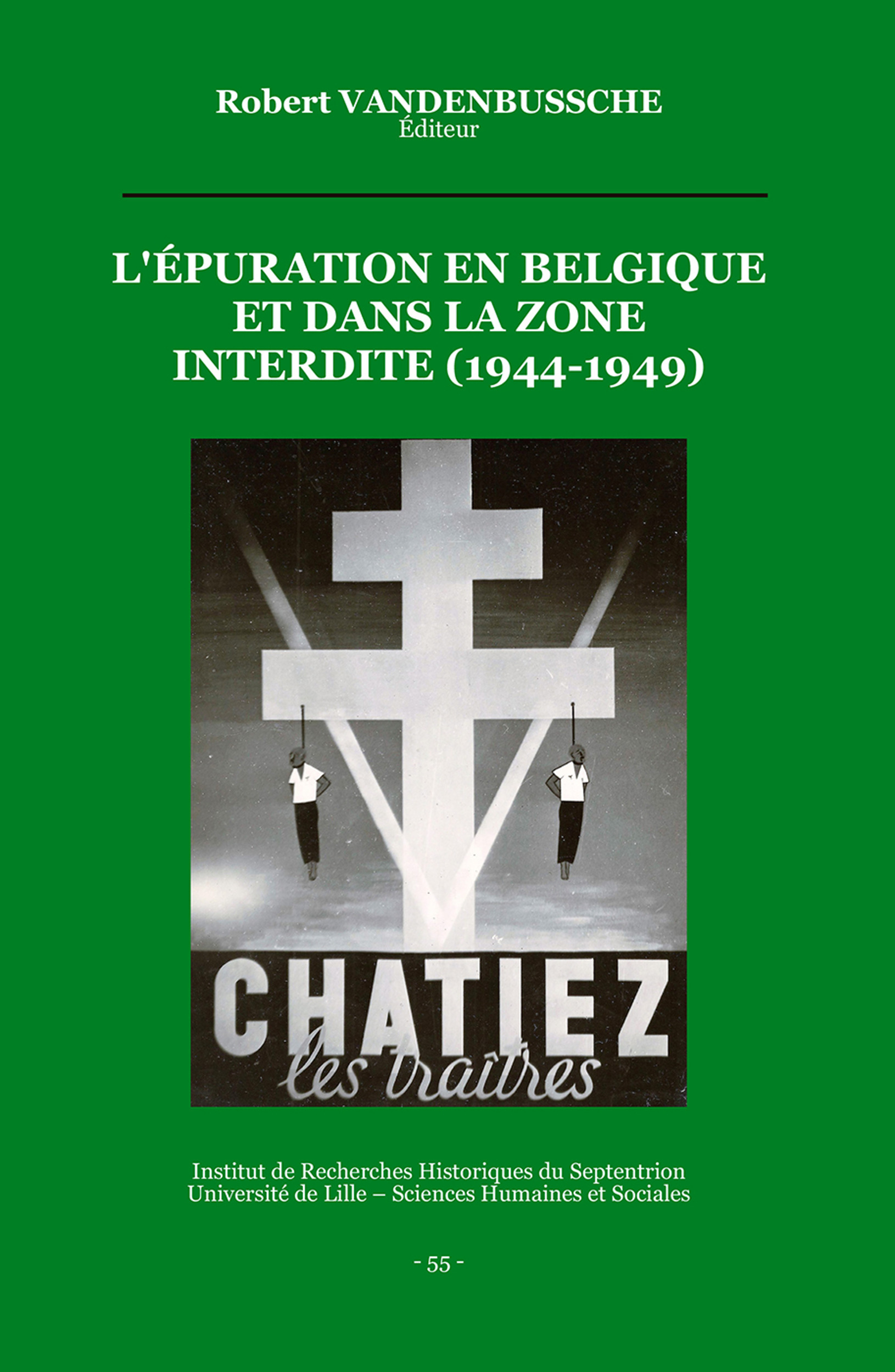 ebook cover of L'épuration en Belgique et dans la zone interdite (1944-1949), by Robert Vandenbussche