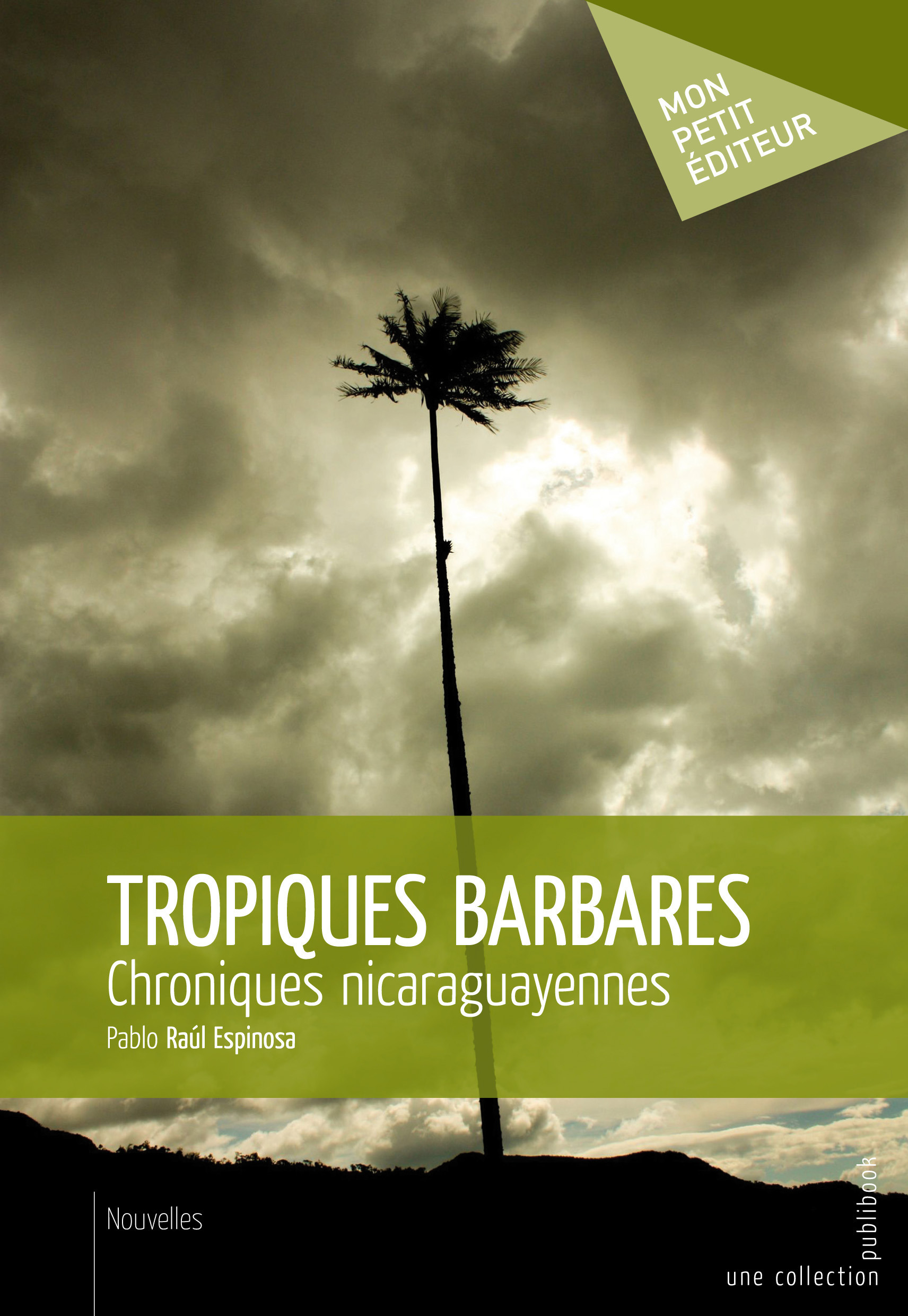 ebook cover of Tropiques barbares, by Pablo Raul Espinosa