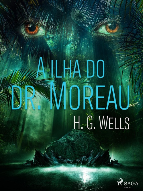 Couverture ebook de A ilha do dr. Moreau, de H. G. Wells