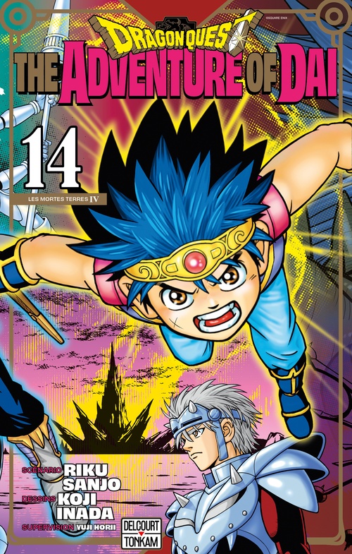 Couverture ebook de Dragon Quest - The Adventure of Daï T14, de Koji Inada