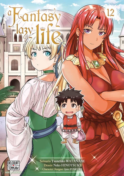 Couverture ebook de A Fantasy Lazy Life T12, de Tsunehiko Watanabe