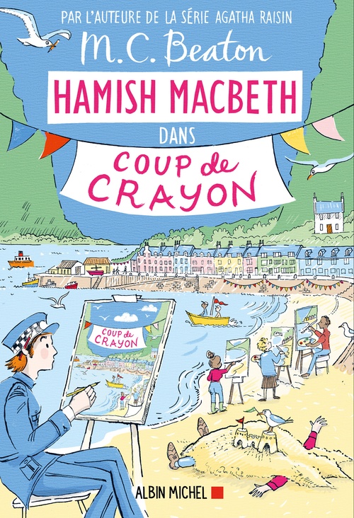 Couverture ebook de Hamish Macbeth 28 - Coup de crayon, de M. C. Beaton
