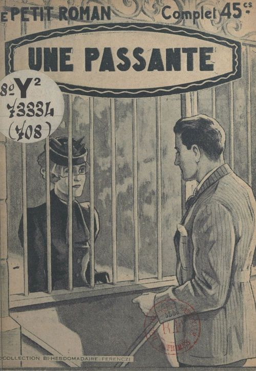 ebook cover of Une passante, by Suzanne Mercey