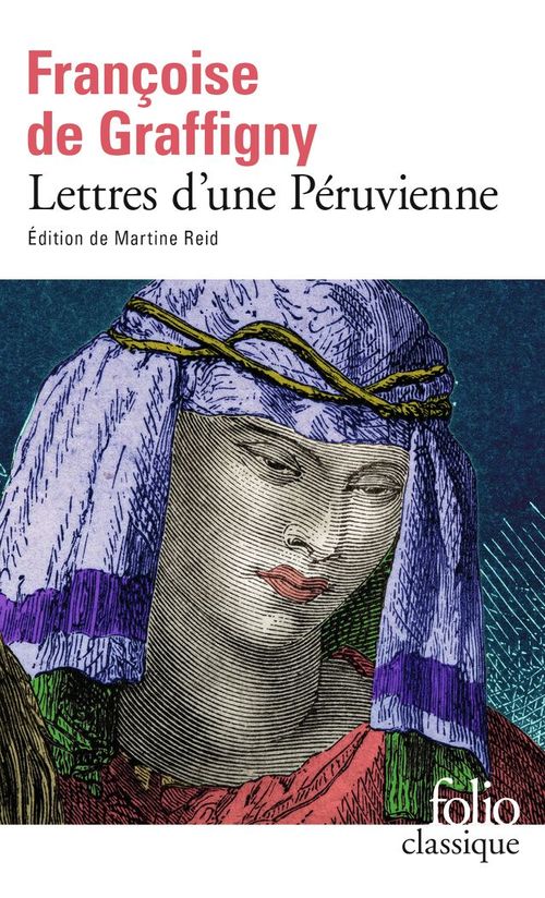 Couverture ebook de Lettres d'une Péruvienne, de Françoise de Graffigny