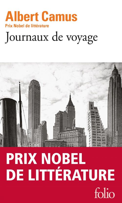 ebook cover of Journaux de voyage, by Albert Camus