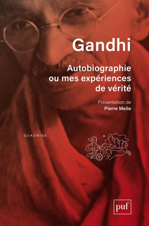 Couverture ebook de Autobiographie ou mes expériences de vérité, de Gandhi