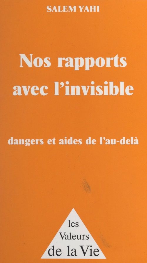 ebook cover of Nos rapports avec l'invisible, by Salem Yahi