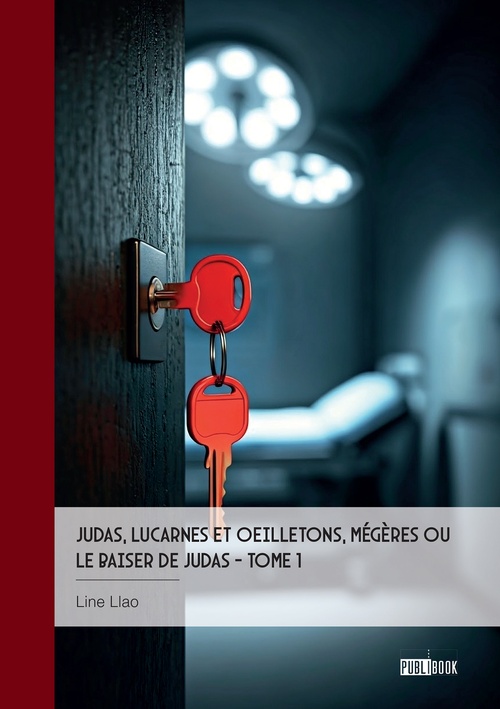 Couverture ebook de Judas, lucarnes et oeilletons, Mégères ou Le baiser de Judas - Tome 1, de Line Llao