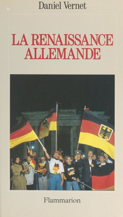 Couverture ebook de La renaissance allemande, de Daniel Vernet