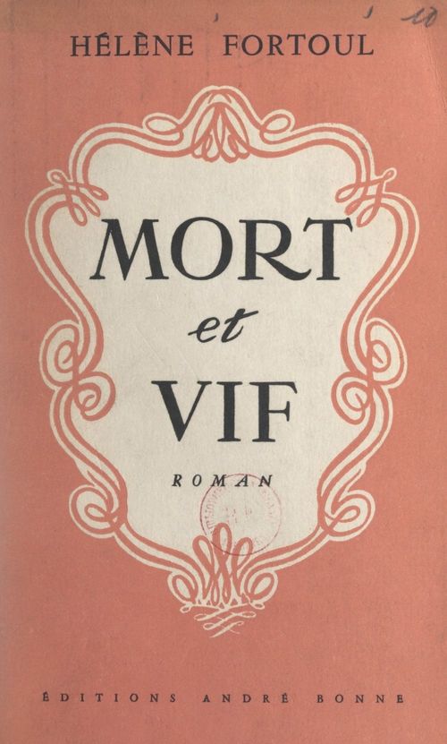 Couverture ebook de Mort et vif, de Helene Fortoul