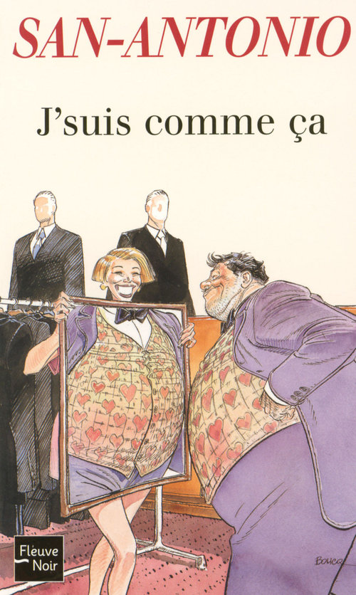 Couverture ebook de J'suis comme ça, de San-Antonio