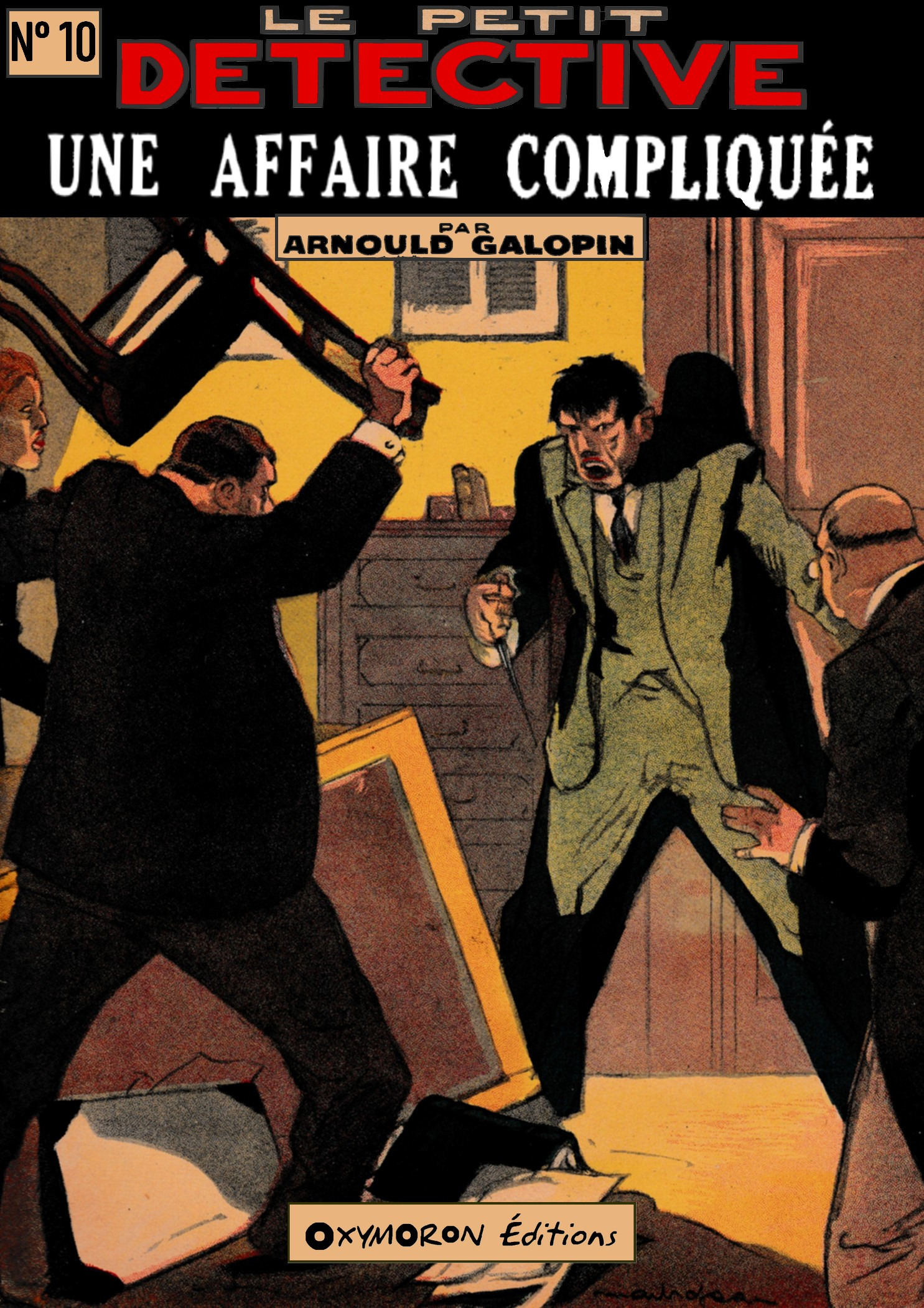 ebook cover of Une affaire compliquée, by Arnould Galopin
