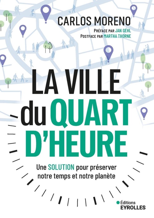 Couverture ebook de La ville du quart d'heure, de Carlos Moreno