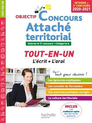 ebook cover of Objectif Concours 2020/2021 Attaché territorial (concours interne), by Gwénaël Gonnin