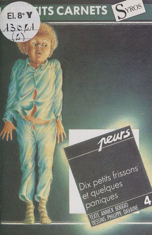 ebook cover of Peurs, by Annick Boggio