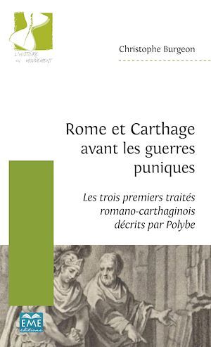 Couverture ebook de Rome et Carthage avant les guerres puniques, de Christophe Burgeon