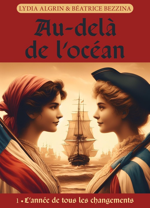 ebook cover of Au-delà de l´océan, by Lydia Algrin & Béatrice Bezzina