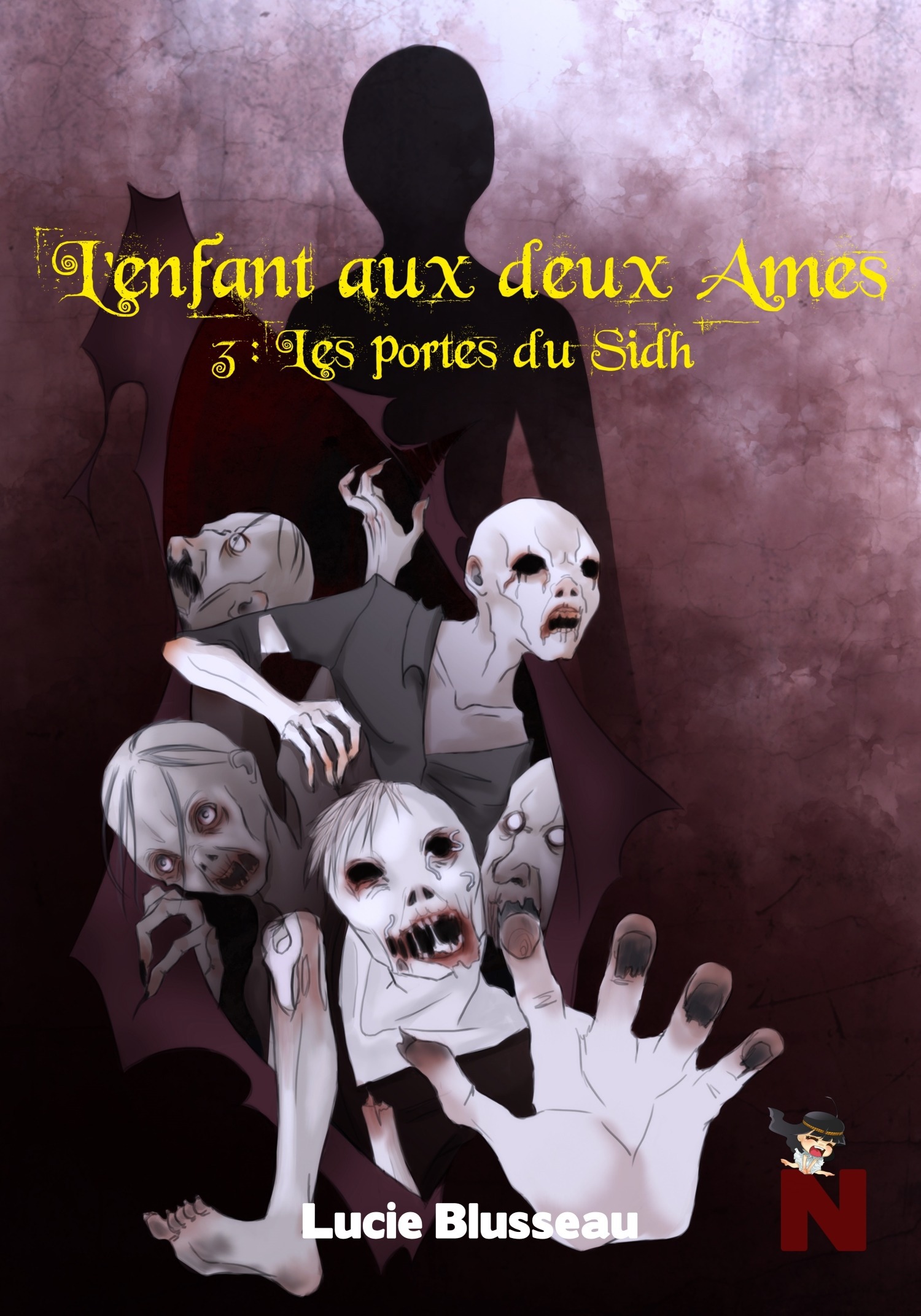 Couverture ebook de L'enfant aux deux âmes, de Lucie Blusseau