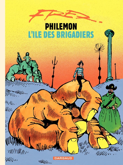 Couverture ebook de Philémon - Tome 7 - L'île des brigadiers, de Fred