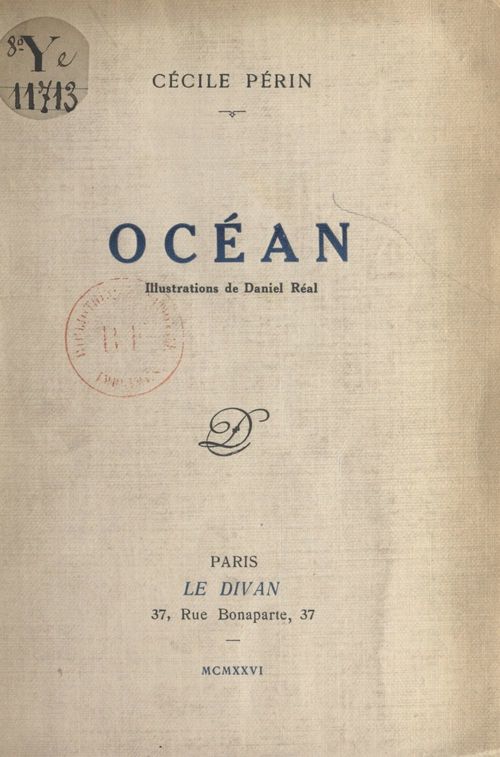 Couverture ebook de Océan, de Cecile Perin