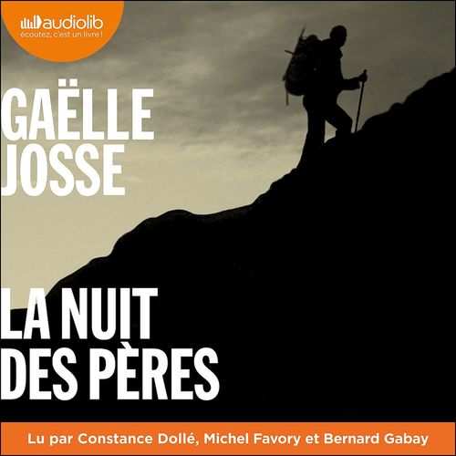 audiobook cover of La Nuit des pères, by Gaëlle Josse