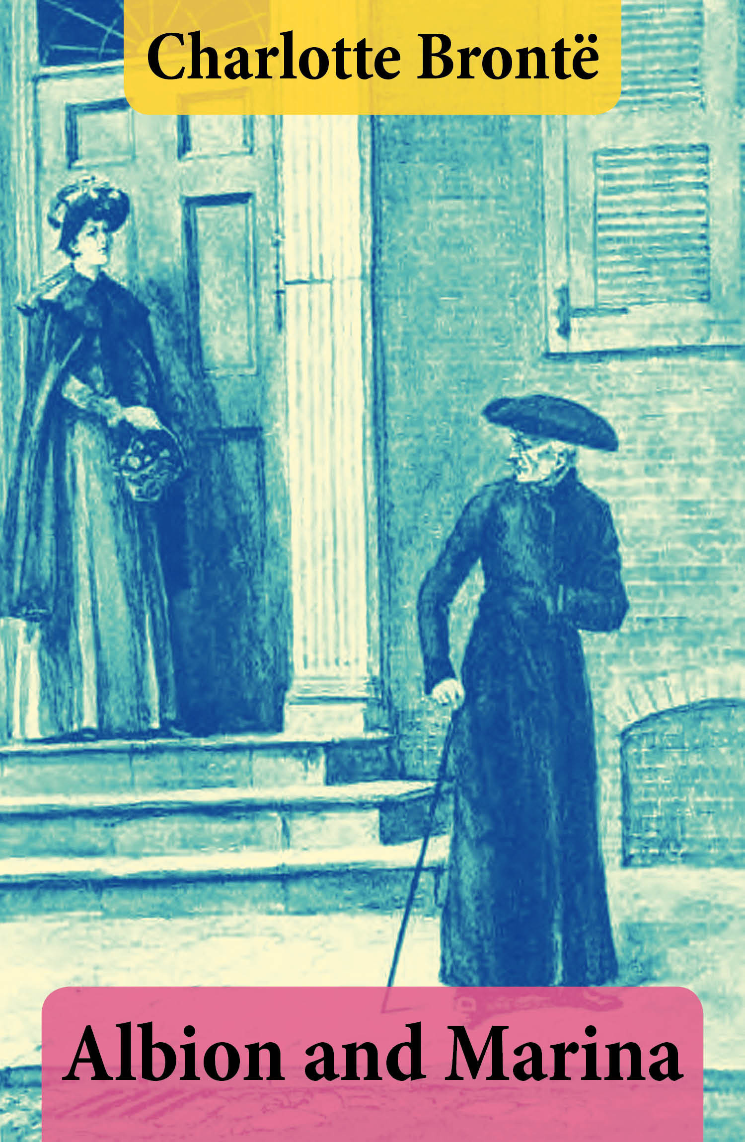 ebook cover of Albion and Marina, by Charlotte Brontë