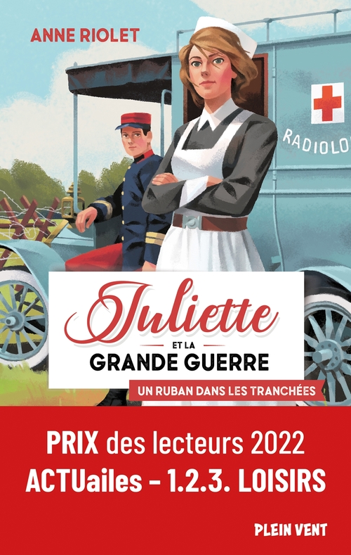 Couverture ebook de Un ruban dans les tranchées, de Anne Riolet