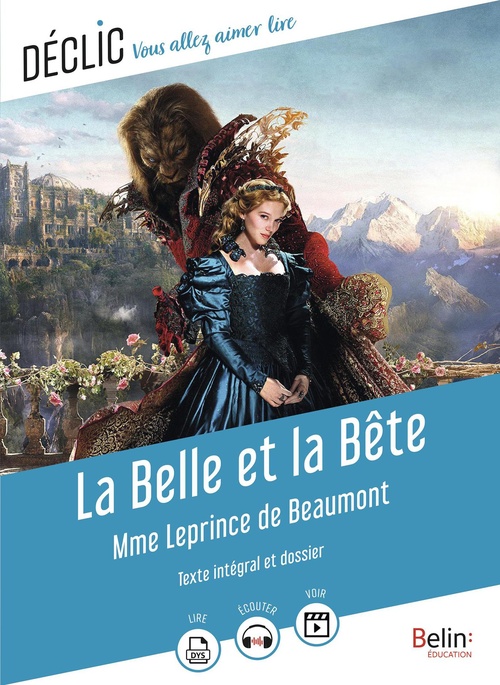 ebook cover of La Belle et la Bête, by Jeanne-Marie Leprince de Beaumont