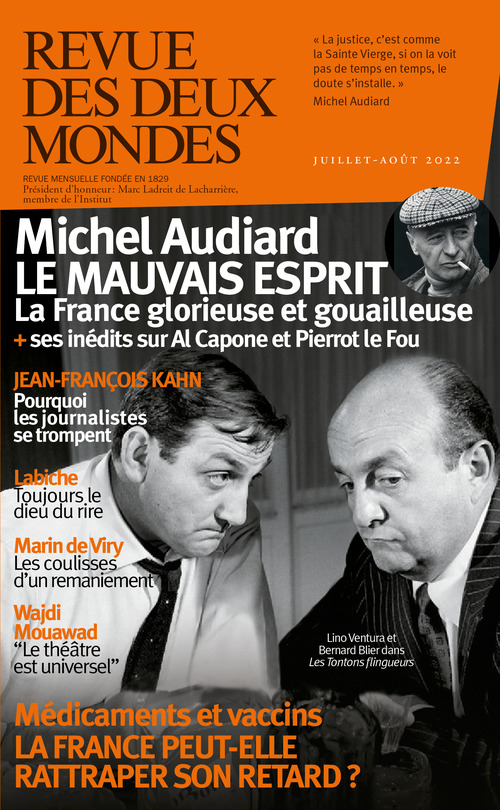 Couverture ebook de Revue des Deux Mondes juillet-août 2022, de Revue Des Deux Mondes