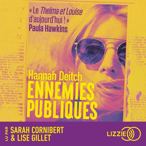 Couverture audiobook de Ennemies publiques, de Hannah Deitch