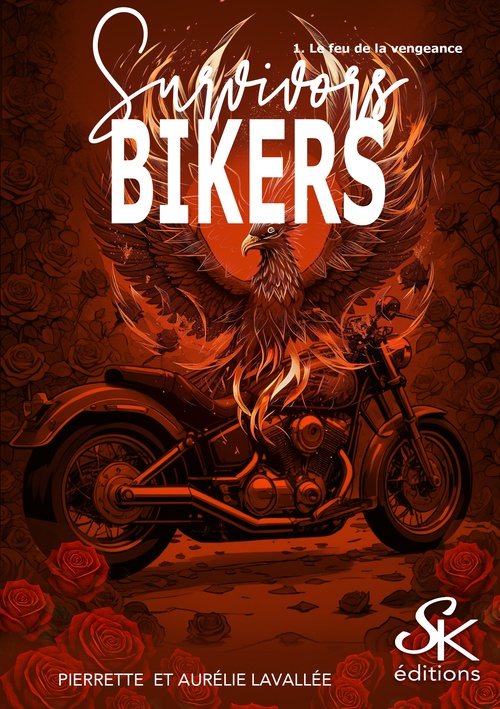 Couverture ebook de Survivors bikers 1, de Aurélie Lavallée, Pierrette Lavallée
