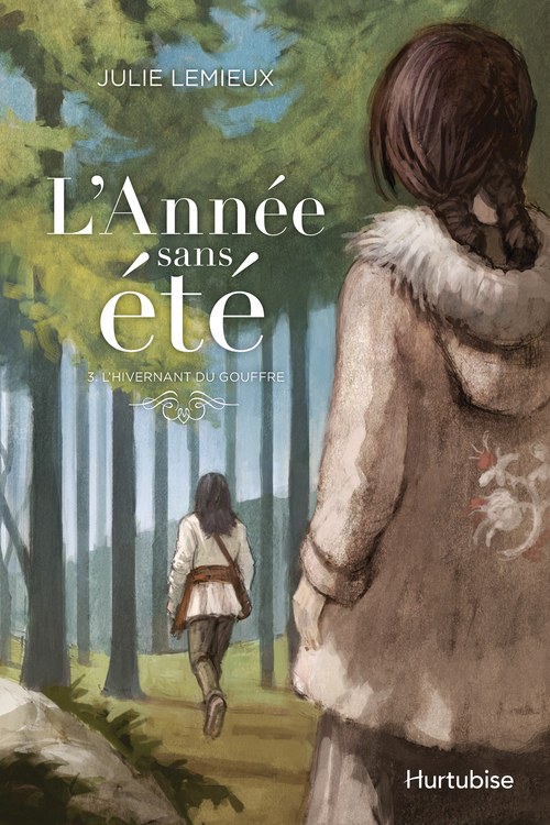 Couverture ebook de L'année sans été tome 3. L'hivernant du gouffre, de Julie Lemieux