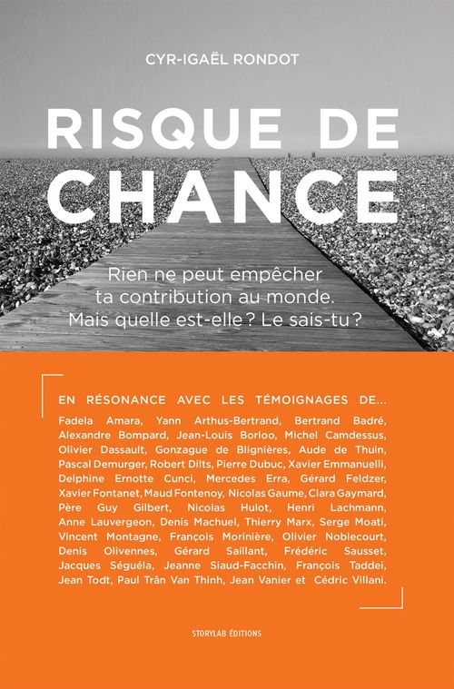 ebook cover of Risque de chance, by Cyr-igael Rondot