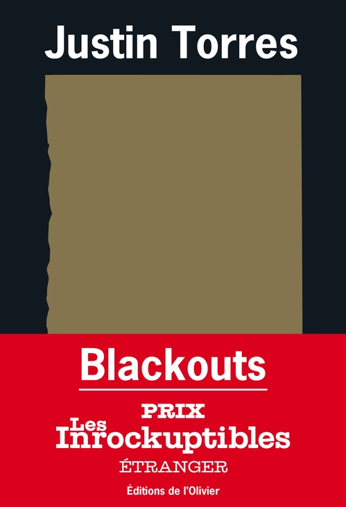 ebook cover of Blackouts, by Justin Torres