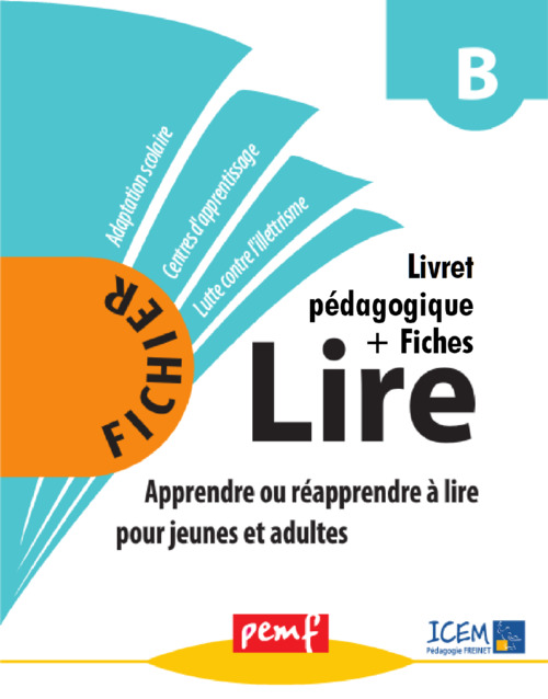 Couverture ebook de Méthode Lire - Niveau B - Livret Pédagogique, de Collectif