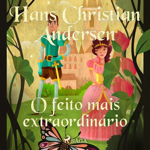 Couverture audiobook de O feito mais extraordinário, de Hans Christian Andersen