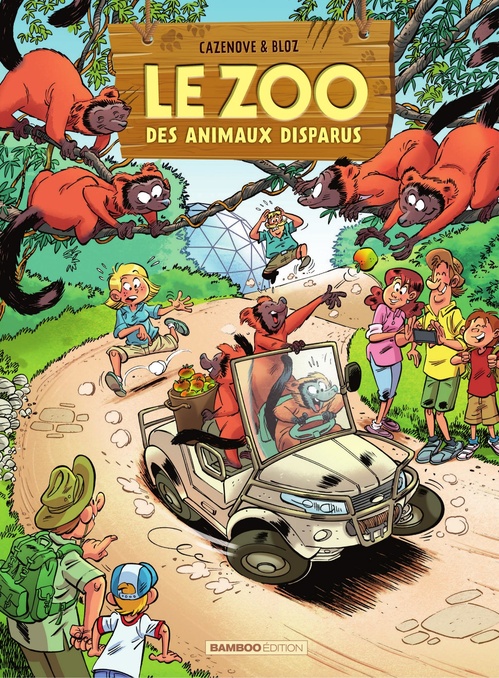 Couverture ebook de Le Zoo des animaux disparus - Tome 3, de Bloz, Christophe Cazenove
