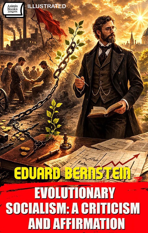 ebook cover of Evolutionary Socialism: A Criticism and Affirmation. Illustrated, by Eduard Bernstein