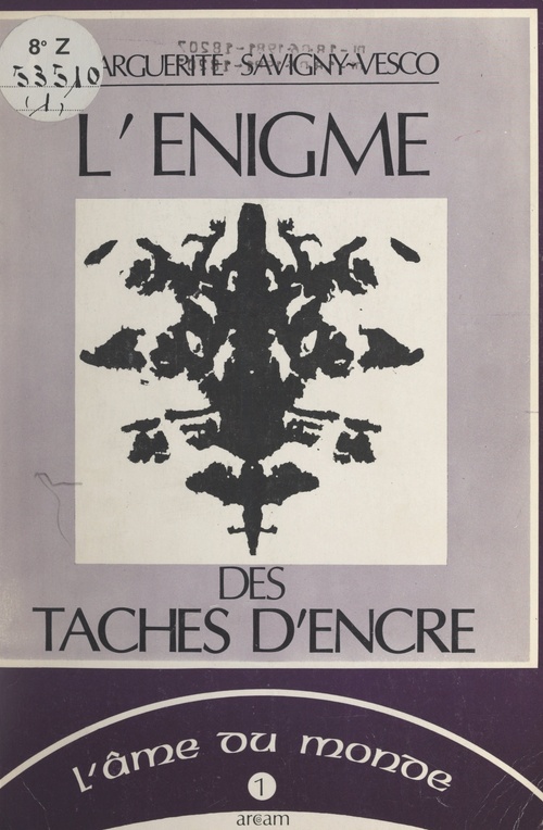 ebook cover of L'énigme des taches d'encre, by Marguerite Savigny-Vesco