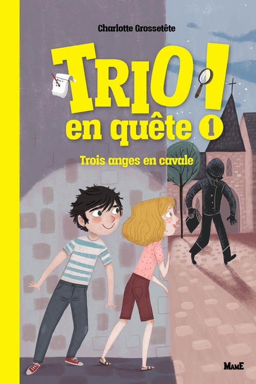 Couverture ebook de Trois anges en cavale, de Charlotte Grossetête, Pauline Duhamel