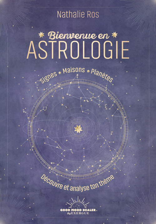 Couverture ebook de Bienvenue en astrologie, de Nathalie Ros