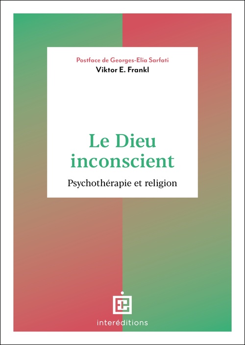 Couverture ebook de Le Dieu inconscient, de Viktor Frankl