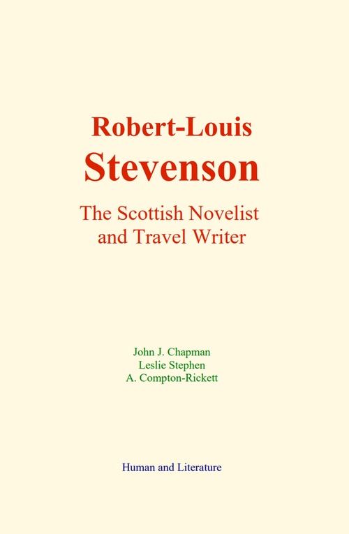 ebook cover of Robert-Louis Stevenson, by A. Compton-Rickett, John J. Chapman, Leslie Stephen