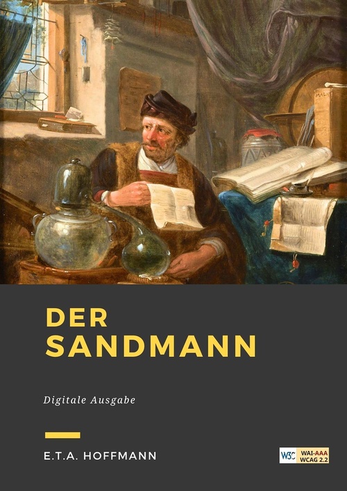 Couverture ebook de Der Sandmann, de E.T.A. Hoffmann