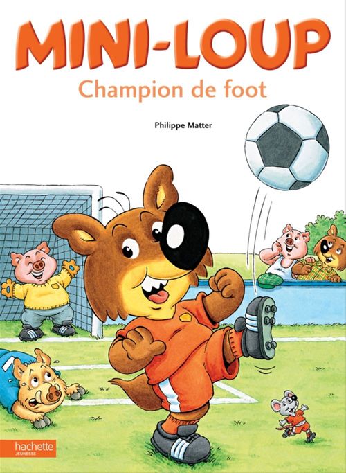 Couverture ebook de Mini-Loup champion de foot, de Philippe Matter