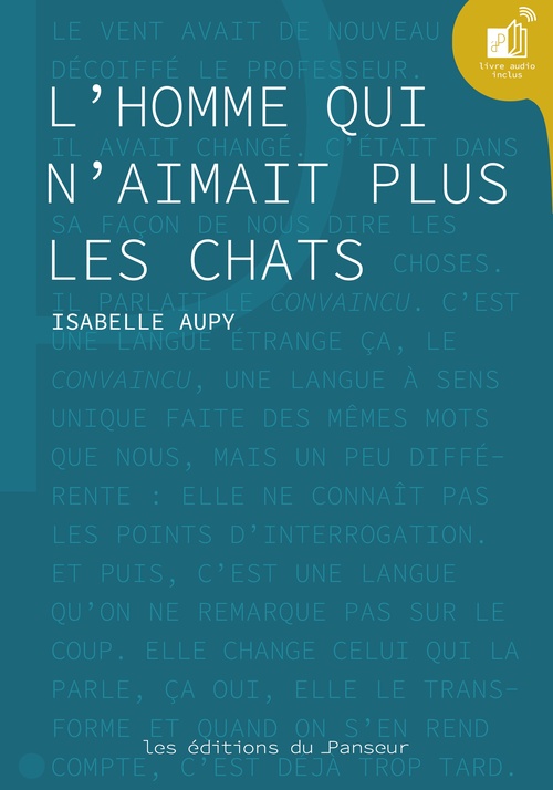Couverture ebook de L'homme qui n'aimait plus les chats, de Isabelle Aupy