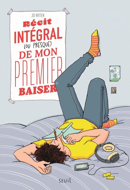 Couverture ebook de Récit intégral (ou presque) de mon premier baiser, de Jo Witek