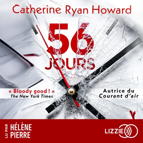 audiobook cover of 56 jours, by Catherine Ryan Howard