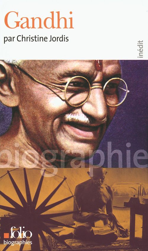 Couverture ebook de Gandhi, de Christine Jordis